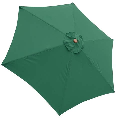 Getting a new umbrella can be expensive. 9' Patio Umbrella Replacement Canopy 6 Ribs Cover Top ...