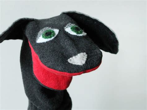 How To Make A Sock Puppet That Looks Like A Dog Loulou