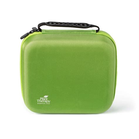 Hard Top Carrying Case Large Green Plant Therapy