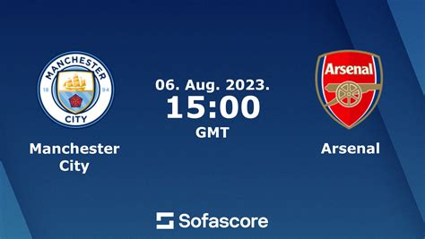 Manchester City Vs Arsenal Live Score H2h And Lineups Sofascore