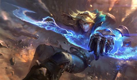 Teen with blood, fantasy violence, mild suggestive themes, use of. Ezreal | League of Legends
