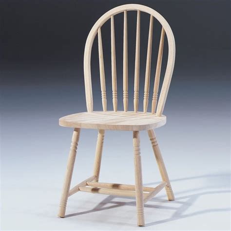 Unfinished Windsor Spindle Back Dining Chair 1c 114