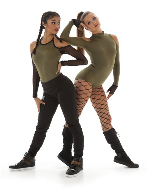 Cold Shoulders Attitude Shop New Hip Hop Dance Costume Designs At The Line Up Danceoutfits