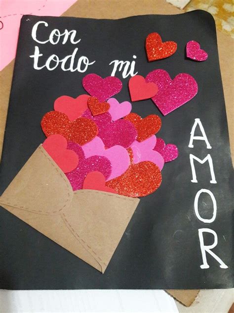 Tarjeta San Valentín Día Del Amor Y La Amistad Valentine Day Cards