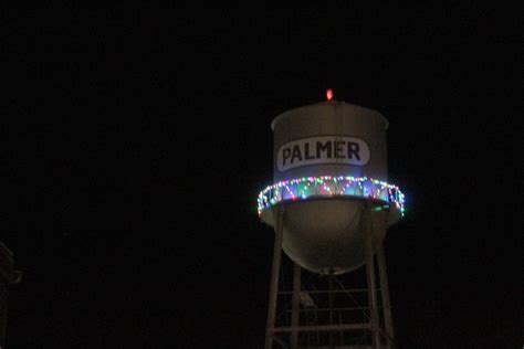 Iconic Palmer Water Tower Part Of New Holiday Tradition Local News