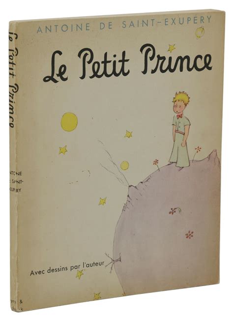 Le Petit Prince Par De Saint Exupery Antoine Near Fine 1943 First