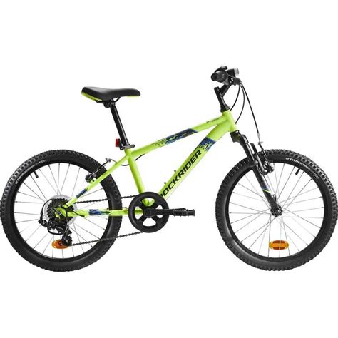 Brdski Bicikl Rockrider St 500 20 Za Djecu Od 6 Do 9 Godina Neonsko