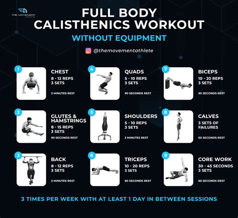 Full Body Calisthenics Workout Without Equipment BWTA