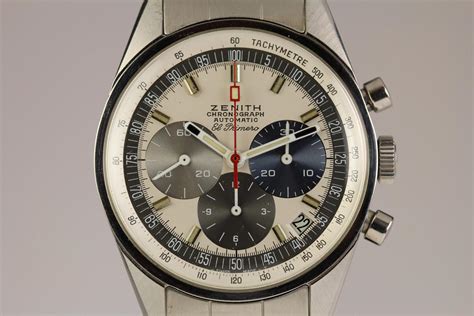 1960 Zenith El Primero Watch For Sale - Mens Vintage Chronograph