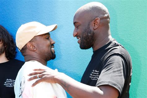 Virgil Abloh And Kanye West Share Emotional Moment At