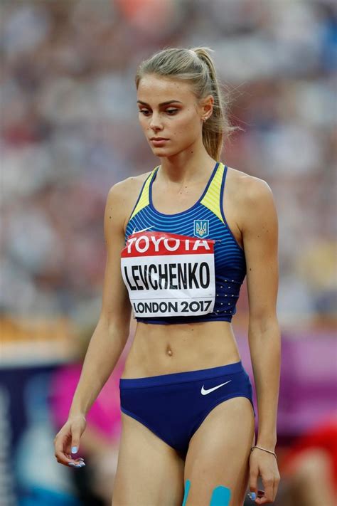 Yuliya Levchenko Ukr Leichtathletik Dreisprung Beautiful Athletes Female Athletes Athletic Women