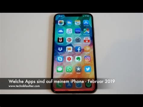 Bought a new iphone or just want to refresh the apps on your iphone? Welche Apps sind auf meinem iPhone - Februar 2019 - YouTube