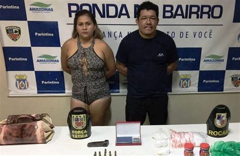 Casal é preso suspeito de vender cocaína em Parintins