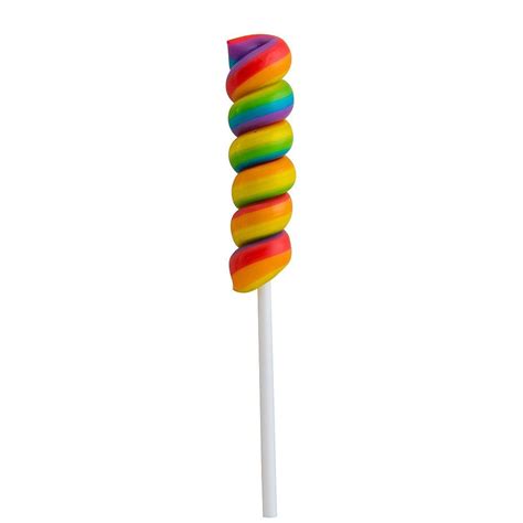 Rainbow Twisty Lollipops 20pc Swirl Lollipops Rainbow Candy Buffet