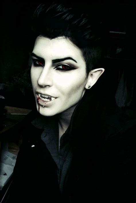 Elegance In Darkness — V A M P Y R Vampire Makeup Vampire Goth Guys