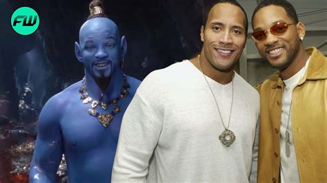 is the rock replacing will smith as genie in aladdin 2