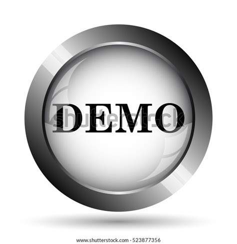Demo Icon Demo Website Button On Stock Illustration 523877356