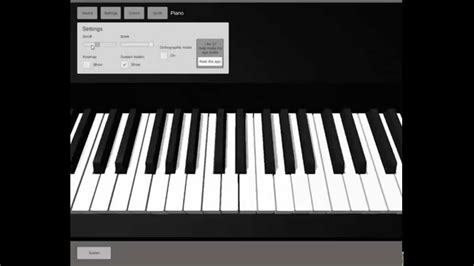 Piano 3D basic version (Windows app) - YouTube