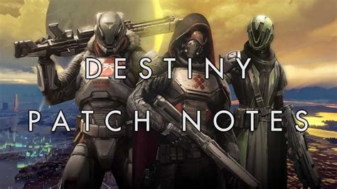 Destiny Patch 210 Is Available On All Platforms Patch Notes Detailed