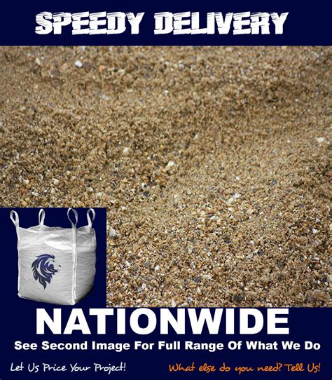 Sharp Grit Sand Bulk Bag DELIVERY Grelly UK