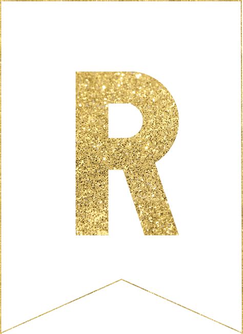 Download Gold Free Printable Banner Letters Use Our Gold Free Gold