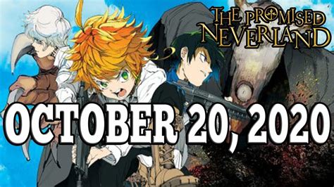 The Promised Neverland Season 2 Confirmed For October 20 2020 Youtube