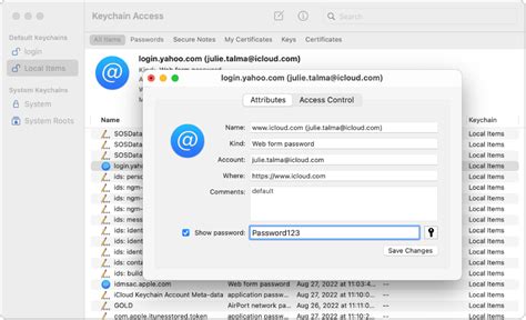 Keychain Access User Guide For Mac Apple Support Au