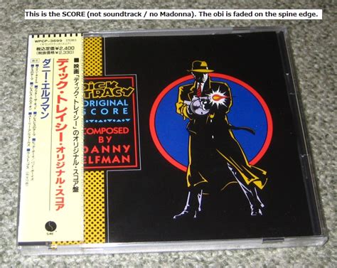 Dick Tracy Original Score By Madonna Cd With Tokyomusic Ref3148122434