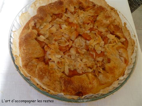 Tarte abricot -amande Laurent Mariotte