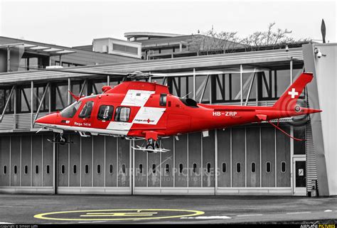 Hb Zrp Rega Swiss Air Ambulance Agusta Westland Aw109 Sp Da Vinci At
