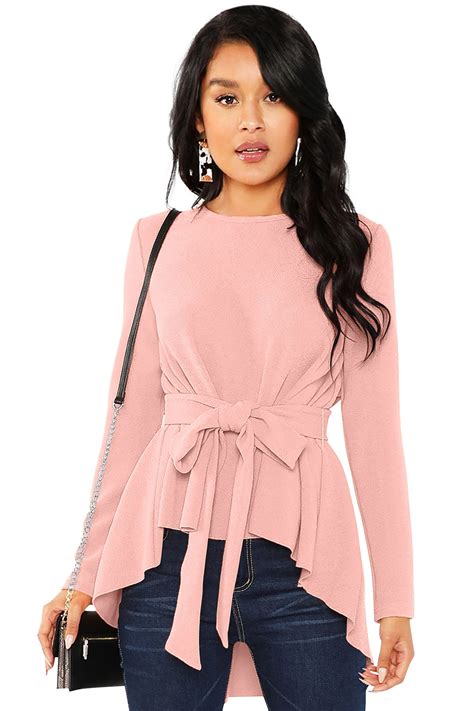 Illi London Full Sleeve Up Down Top With Belt