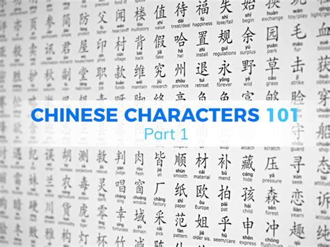 Chinese Characters For Chinese