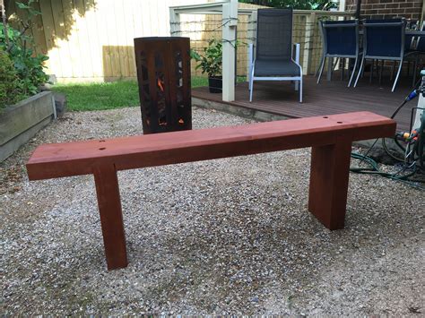 If you are looking for creative garden bench ideas, then check out these 20 diy's that you can easily create at home. Outdoor bench - First project ever - Page 2 | Bunnings ...