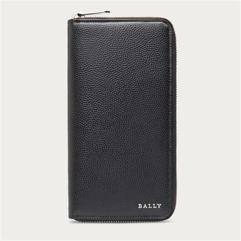 Bally Nicolo Mens Leather Travel Wallet In Black For Men Lyst