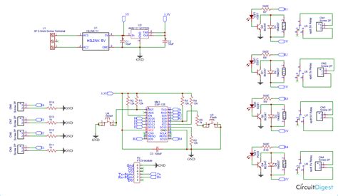 Home Automation Schematic Diagram Circuit Diagram