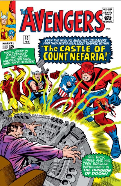 Avengers Vol 1 13 Marvel Database Fandom Powered By Wikia