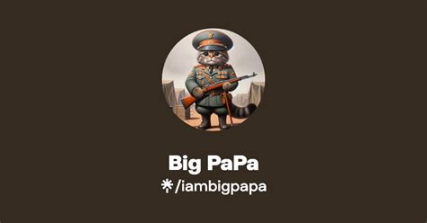 Big Papa Instagram Tiktok Linktree