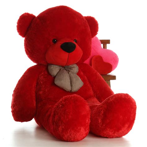 Get the best deals on big teddy bear. Giant Teddy Brand 6 Foot Life Size Ruby Red Big Plush ...