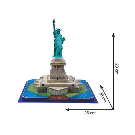 Sie sollte ein zeichen der freundschaft zwischen frankreich und den usa sein. Cubic Fun - 3D Puzzle Statue of Liberty Freiheitsstatue ...