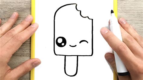 Come Disegnare Un Ghiacciolo Kawaii Disegni Facili Social Useful