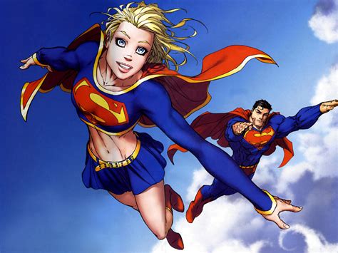 Supergirl And Superman Comic Art Community Gallery Of Comic Art