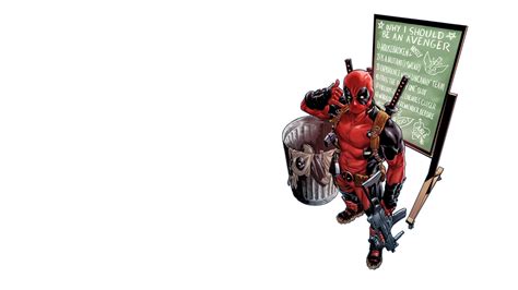 Mercenary Wade Anti Hero Wilson Deadpool Winston Comics 1080p