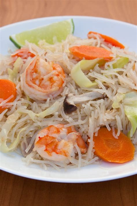 How To Make Pancit Bihon Fried Rice Noodles Junblog