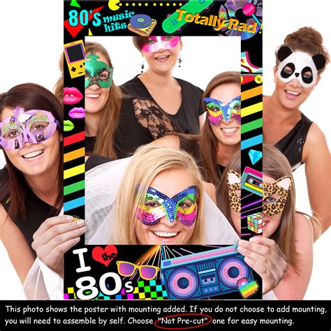 i love 80s photo booth frame photobooth props retro music dance party selfie ebay