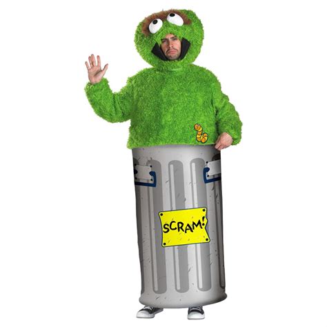 Adult Oscar The Grouch Costume 193870 Costumes At Sportsmans Guide