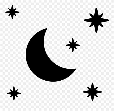 Download Stars Moon Comments Stars And Moon Svg Clipart 3193990