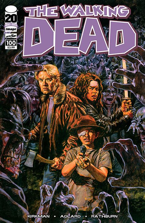 Comicpalooza Blog The Walking Dead Issue 100 Covers