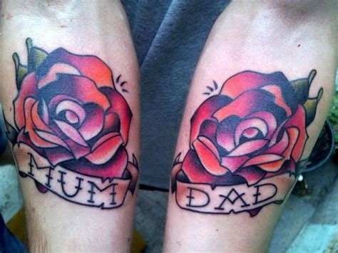 Top 122 Dad Rose Tattoo