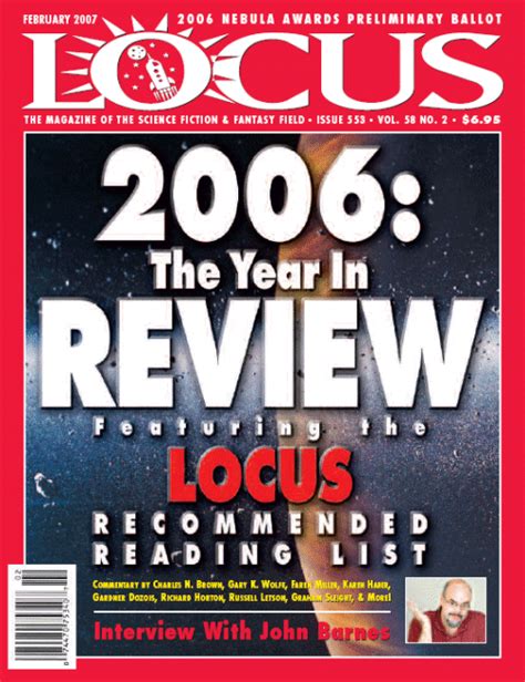 Locus Online Locus Magazine Profile February 2007