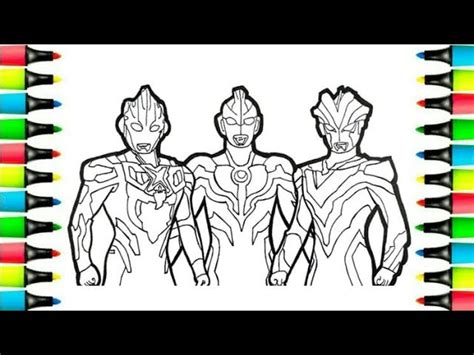 Detail Mewarnai Ultraman X Koleksi Nomer 8